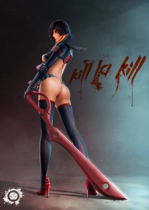 kill la kill - trinquette publishing contest - fan art - manga